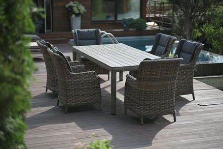 Обеденный стол Besta Fiesta ВЕНЕЦИЯ 180, коричневый