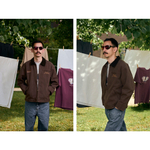 Куртка Nothomme Jacket With Japanese Retro Style Embroidery "Oak Brown"