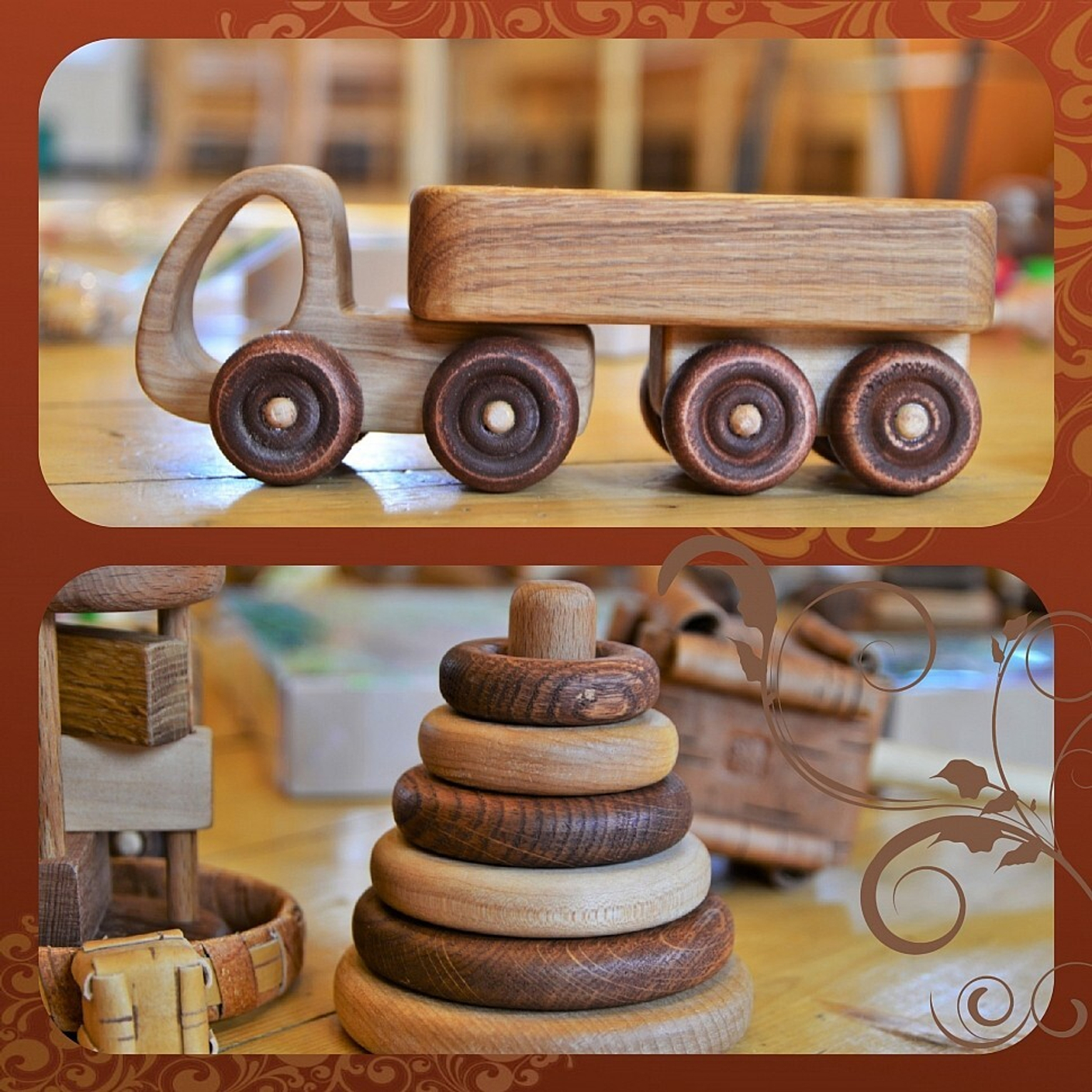 Детские деревянные игрушки