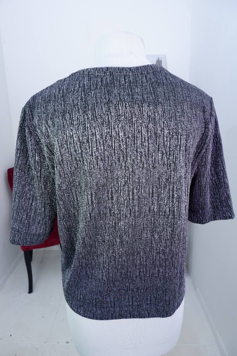 Блузка Mango блестящая, маркировка М, визуально на 46 размер