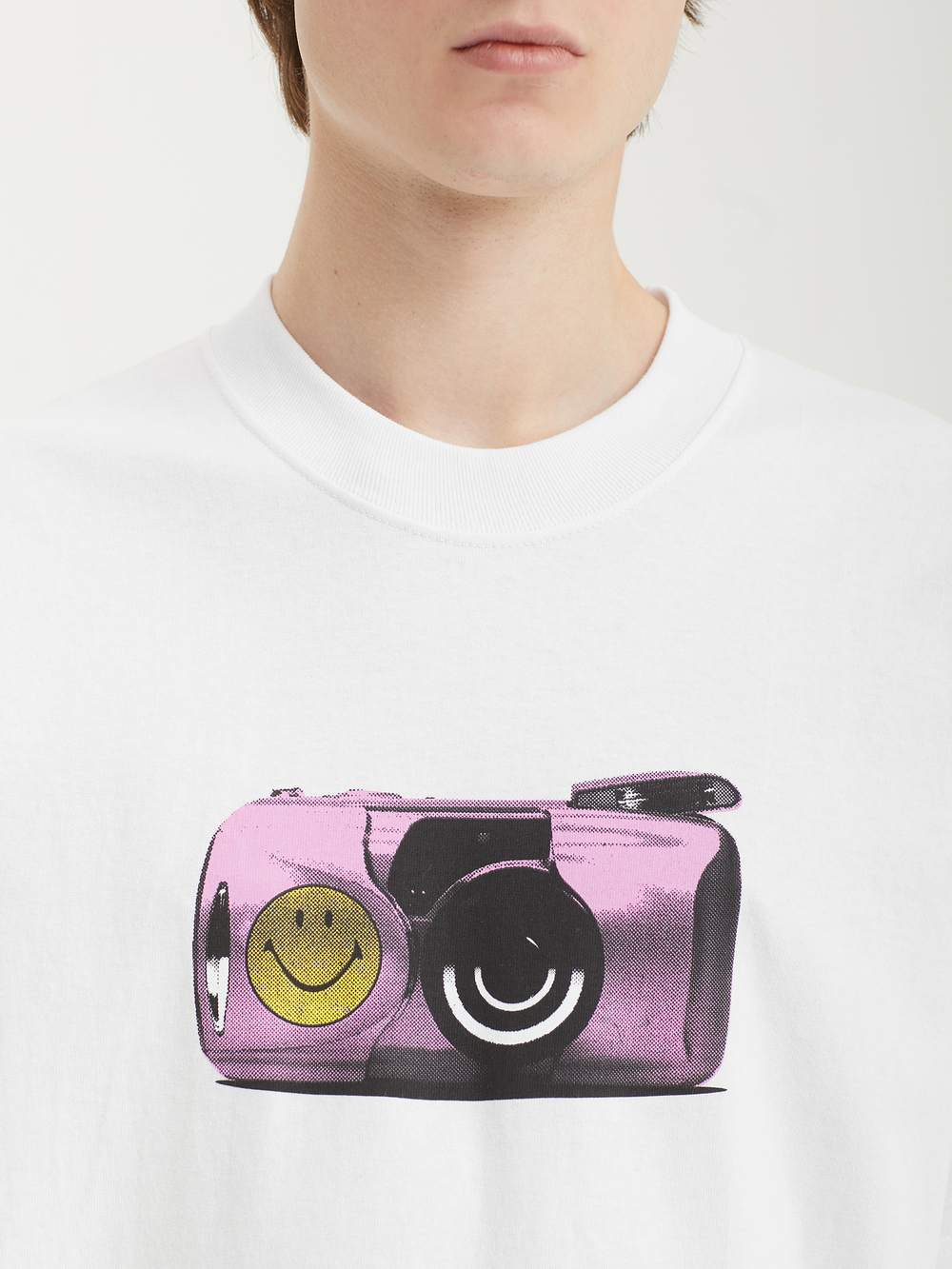 Мужская Футболка Smiley Photoshoot