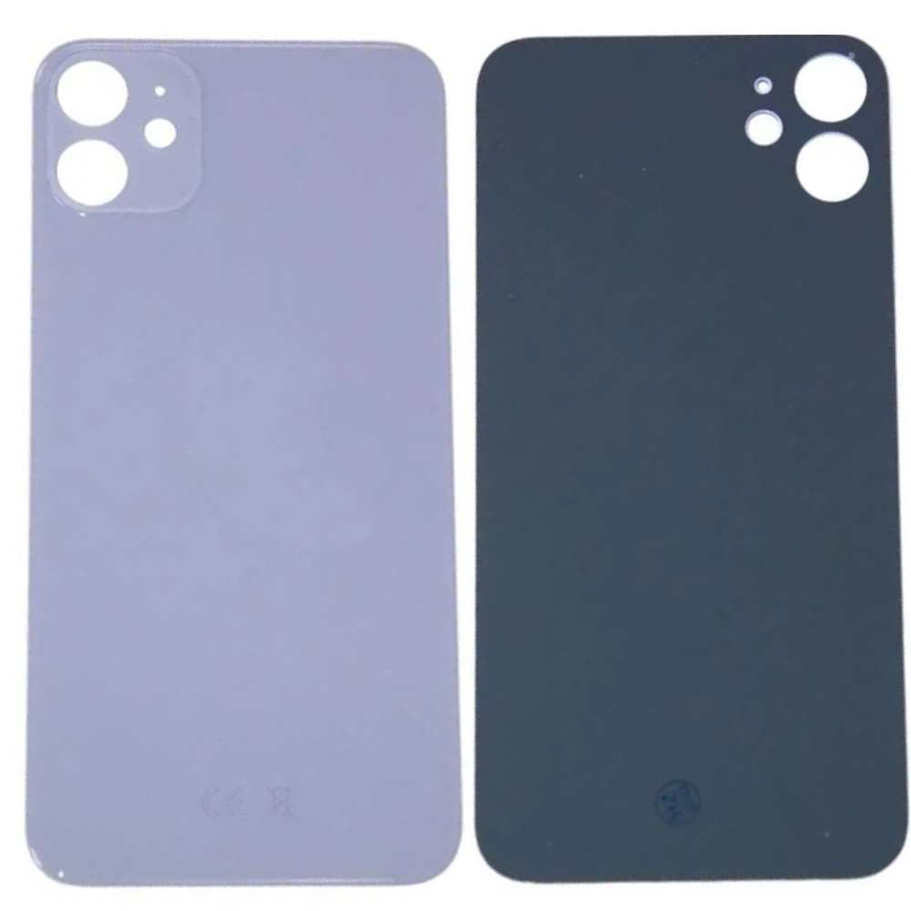 Задняя крышка для Apple iPhone 11 Фиолетовый (широкий вырез под камеру) - Премиум