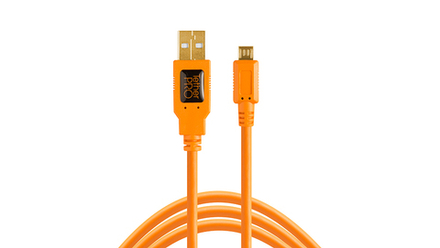 Кабель Tether Tools TetherPro USB 2.0 to Micro-B 5-Pin 4.6m Orange [CU5430ORG]