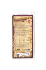 Вибратор для точки G с клиторальной стимуляцией розовый 19,5 см