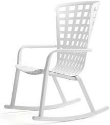 Кресло-качалка Folio белое