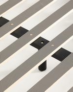 Основание кровати Norlen из орехового шпона с темной отделкой для матраса размером 160 x 200 см