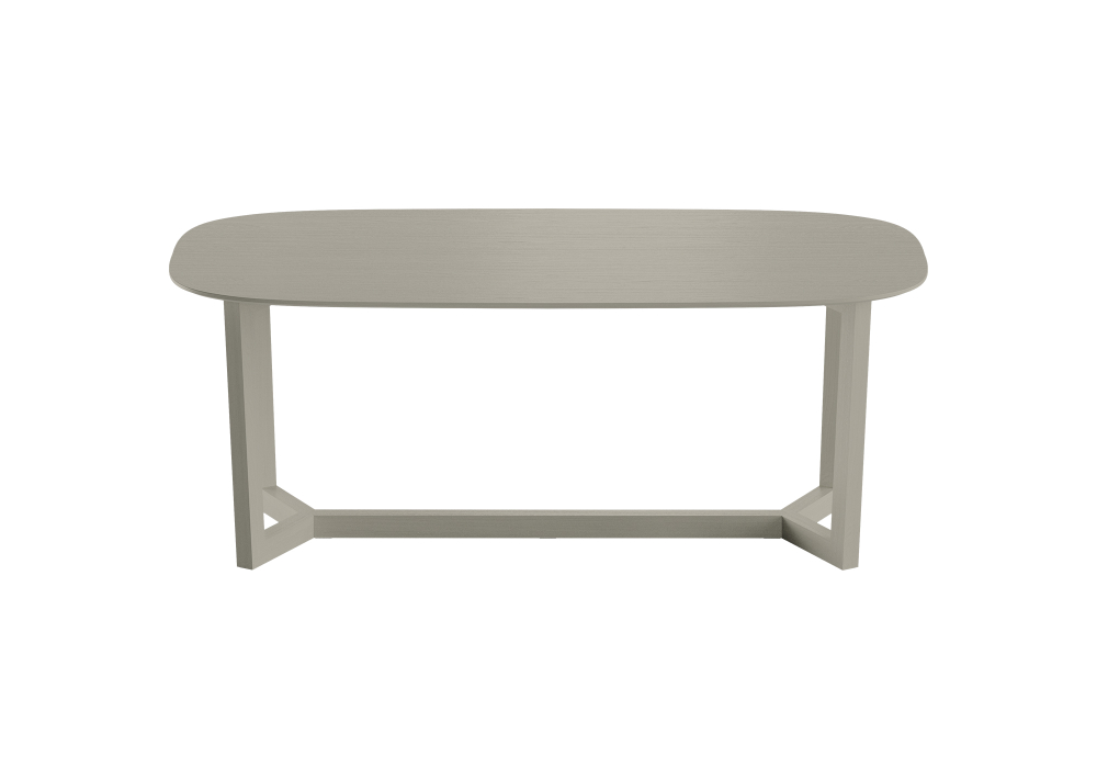 Стол обеденный Cross 2 200*95 см (серо-бежевый)