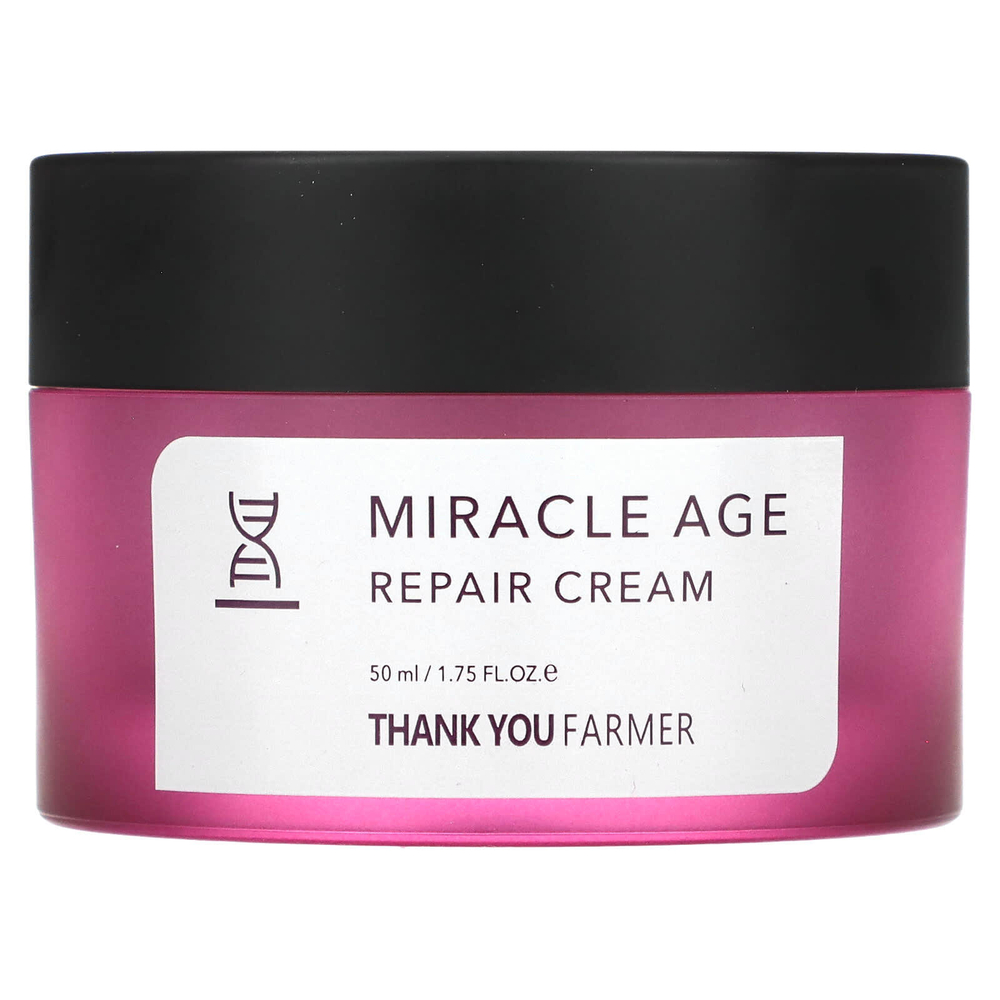 Thank You Farmer, Miracle Age, восстанавливающий крем, 50 мл (1,75 жидк. унции)