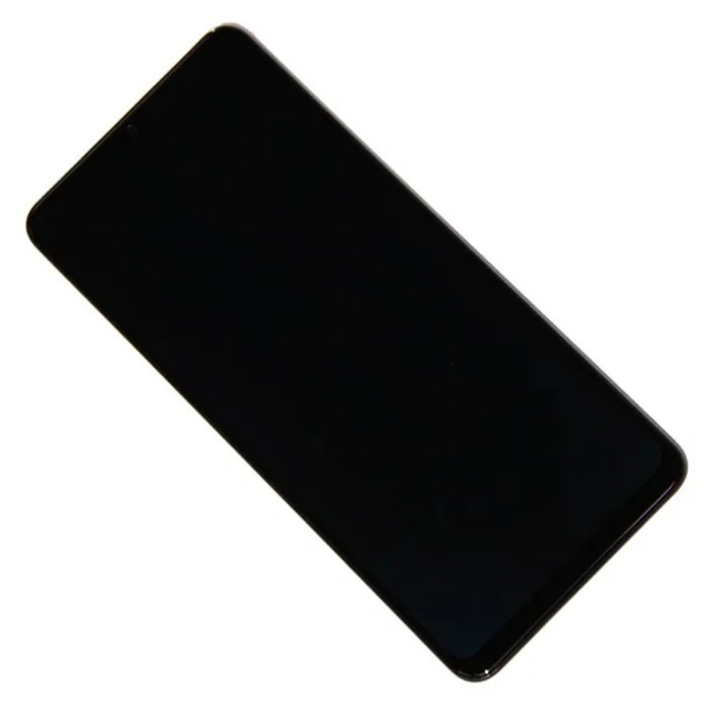 Дисплей для Samsung Galaxy A22 4G (A225F) с тачскрином и рамкой Черный - OR (SP)