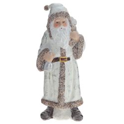 GAEM Фигурка декоративная "Дед мороз", L9 W7 H18 см, 2в.