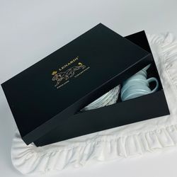 Lenardi 155-012 Кофейный набор 12пр. 140мл в под.уп.(х8)Фарфор