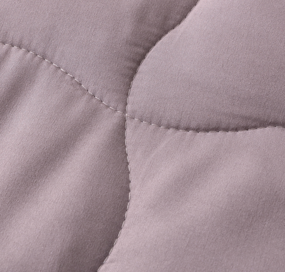 Комплект постельного белья Однотонный Сатин с Одеялом (простынь на резинке) FBR014