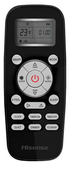 Бытовая сплит-система Hisense BLACK CRYSTAL Classic A AS-13HW4SVDTG5В (комплект) — (5)