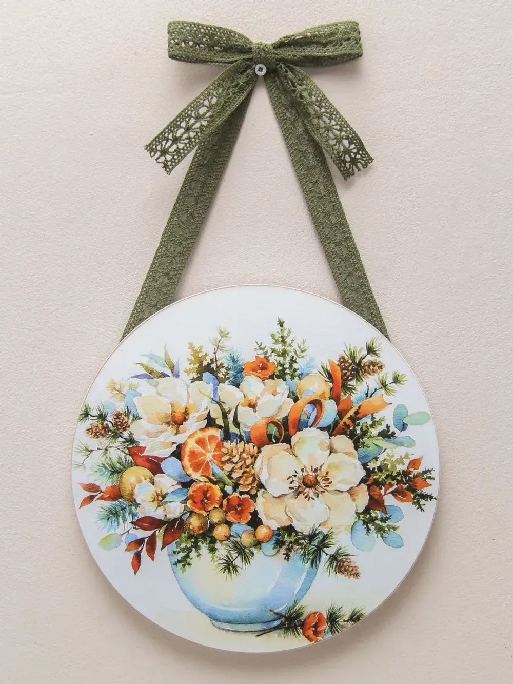 Панно на стену новогоднее на ленте