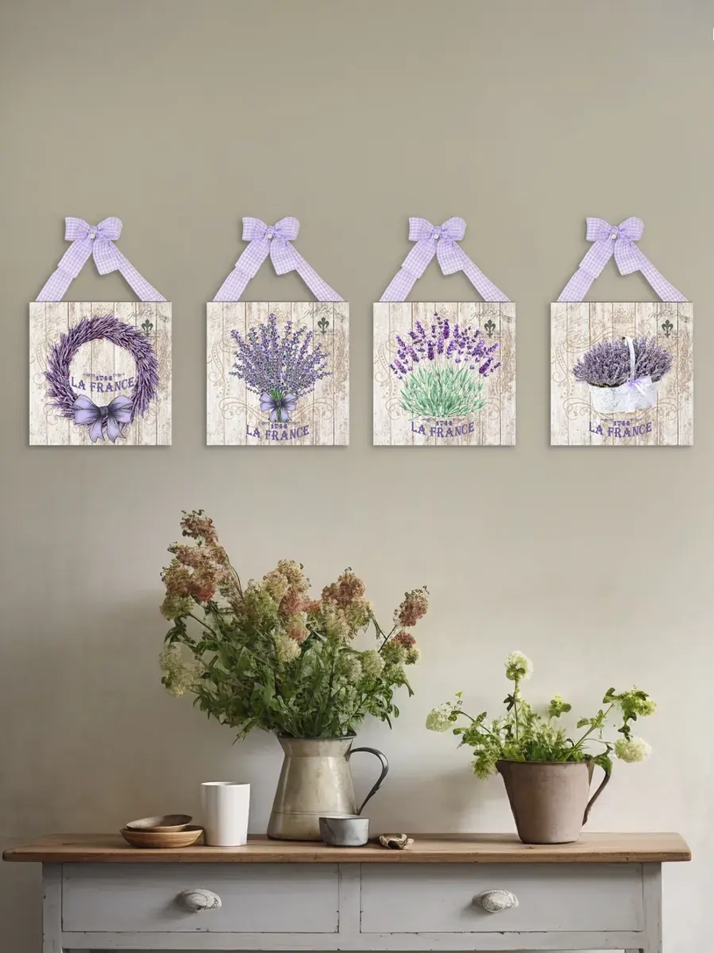 Панно на стену для интерьера 4 шт