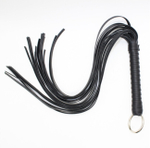 Плеть черная из искусственной кожи (Цвет: черный)