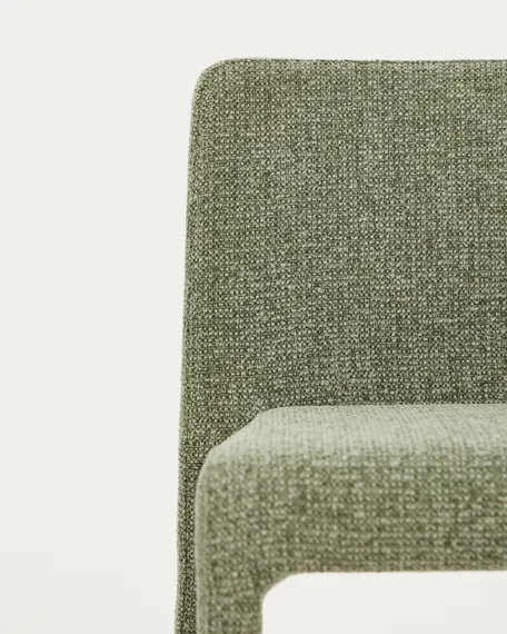 Стул Loria, зелёный шенилл