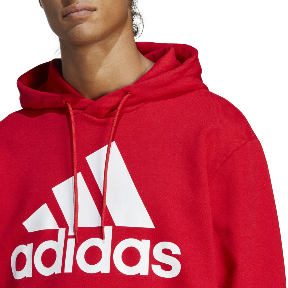 Мужская кофта теннисная adidas Essentials French Terry Big Logo Hoody Men - Red, White