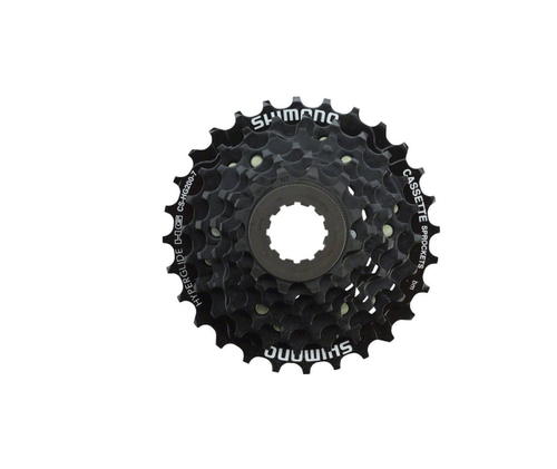 Кассета Shimano Tourney TY, HG200, 7 скоростей, 12-28Т, черная, без упаковки