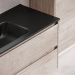 Тумба подвесная под раковину Sancos Libra, дуб галифакс натуральный 1190х450х500 мм