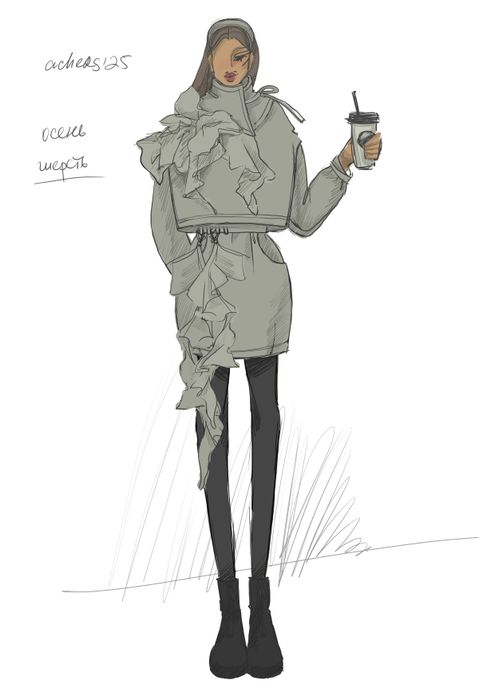 СВИТШОТ ЛУНЕС СЕРЫЙ