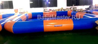 Бизнес-набор: Бассейн 7*7 м (1 шт), Водный шар ПВХ (3 шт), Водный роллер (1 шт),насос (1 шт)