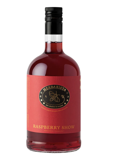 Сироп для кофе и коктейлей Herbarista Raspberry Show Малина с листьями 700 мл