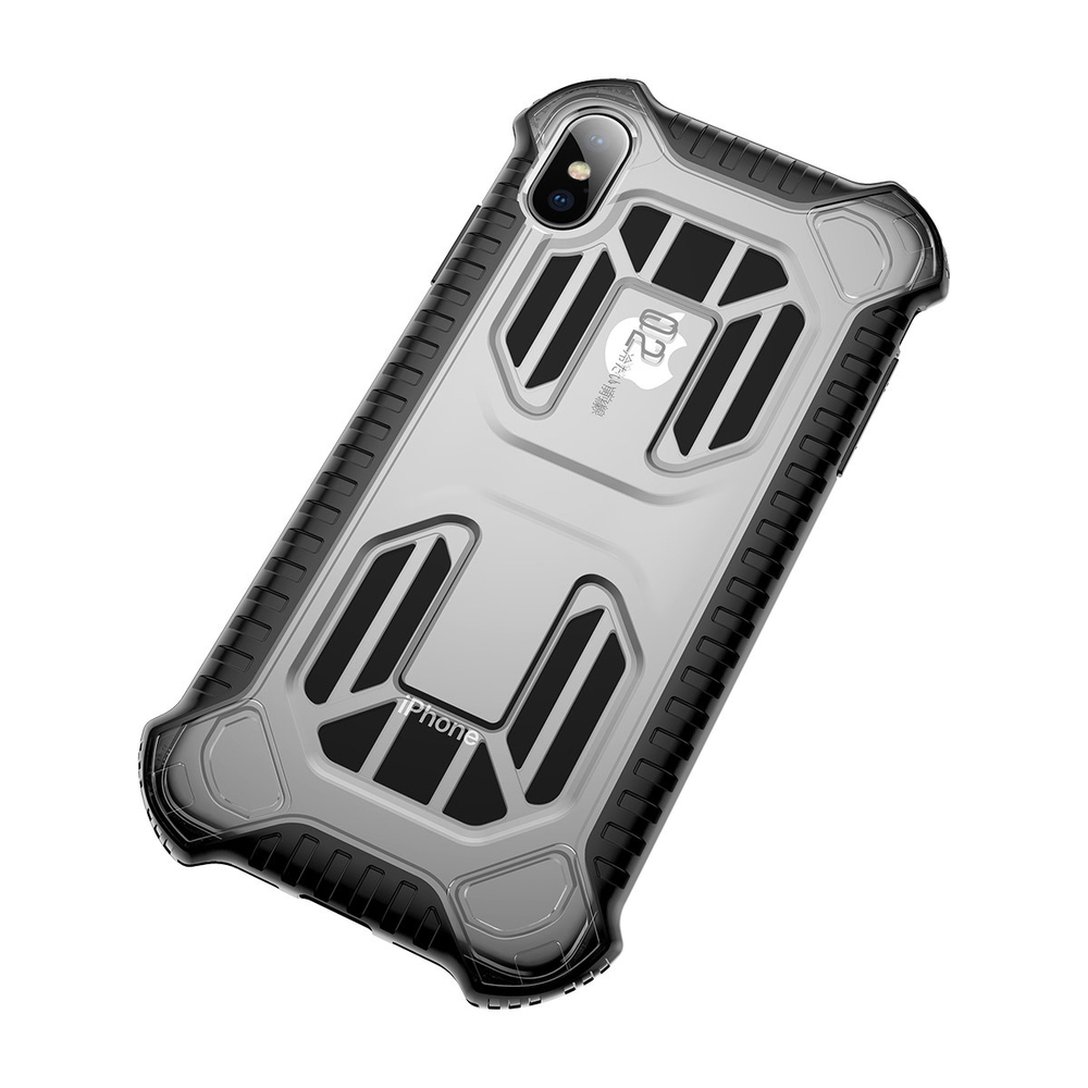Чехол для Apple iPhone XS Max Baseus Cold Front Cooling Case - Transparent