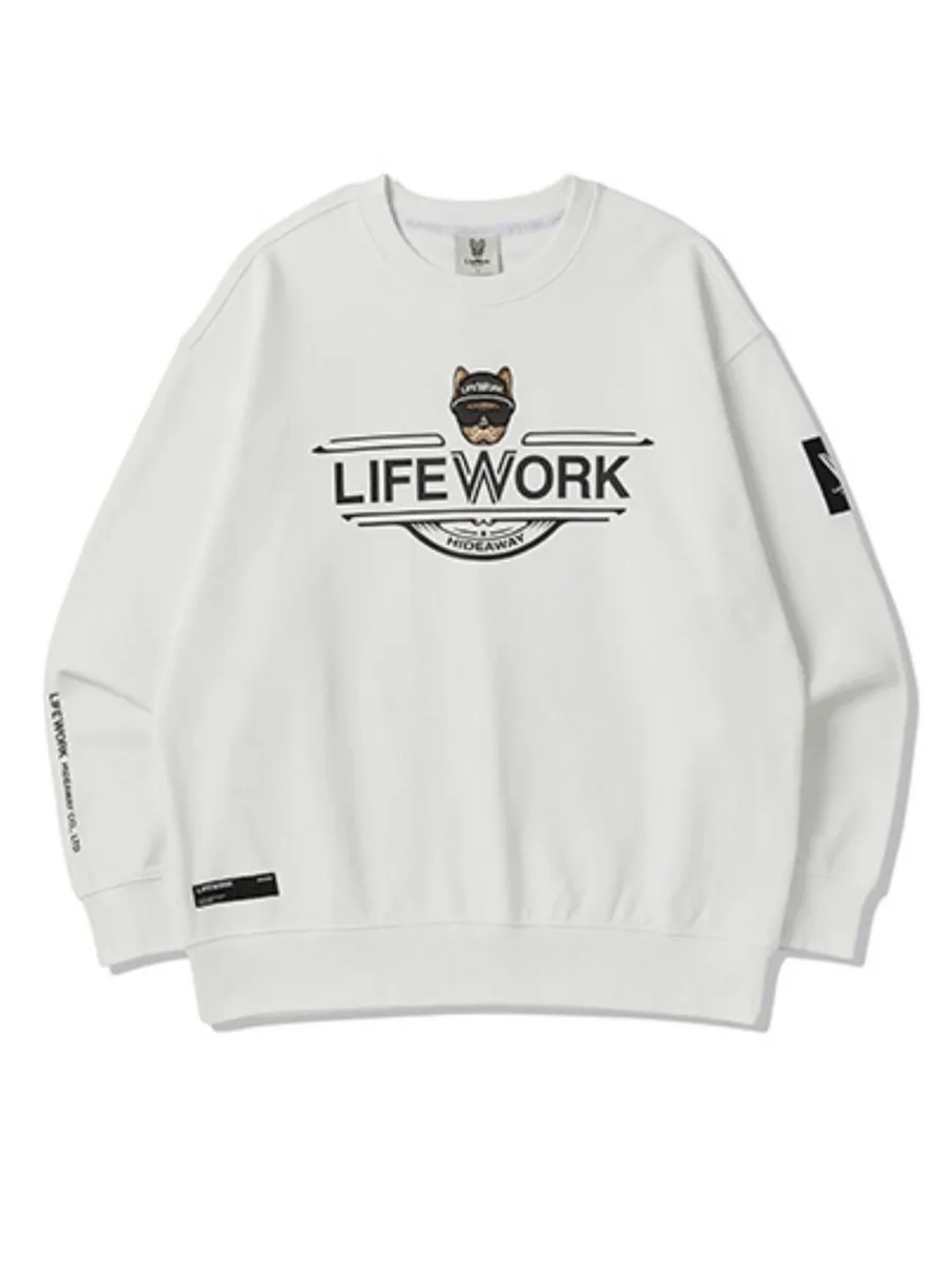 Свитшот с логотипом hipdok face