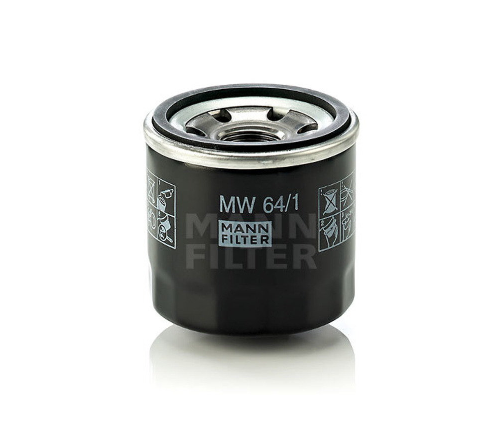 Фильтр масляный MANN-FILTER MW 64/1