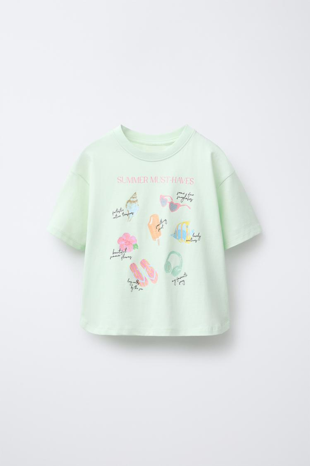 ZARA ПИЖАМА С ПРИНТОМ, ОРАНЖЕВЫЙ