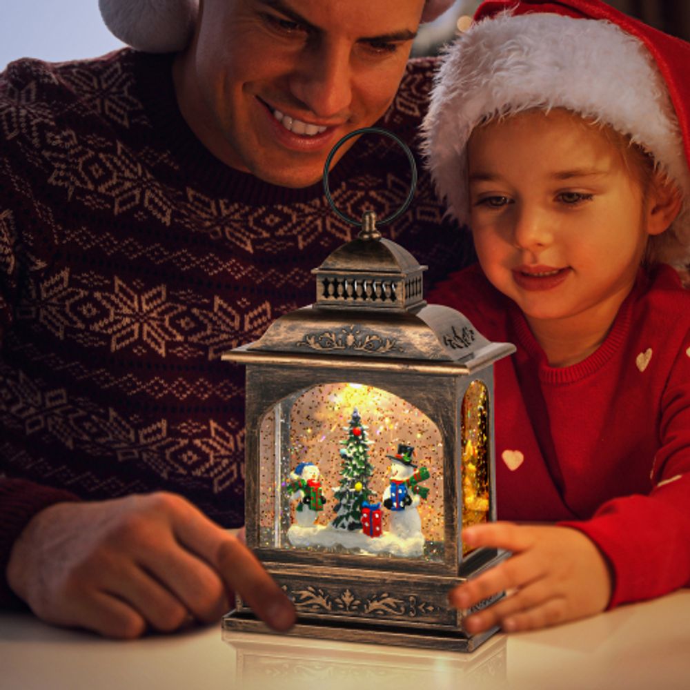 Светодиодная новогодняя фигура ЭРА ENGDS-11 Снеговики 1 LED | Фигуры