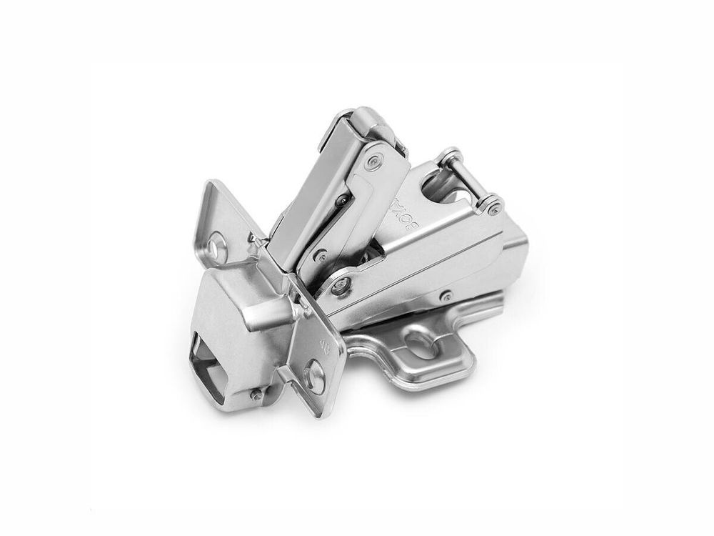 Петля Clip-on накладная D35 90° (с отв. планкой, угол откр. 155°)