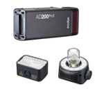 Вспышка Godox Witstro AD200ProII, 200 Дж, 2 сменные головки