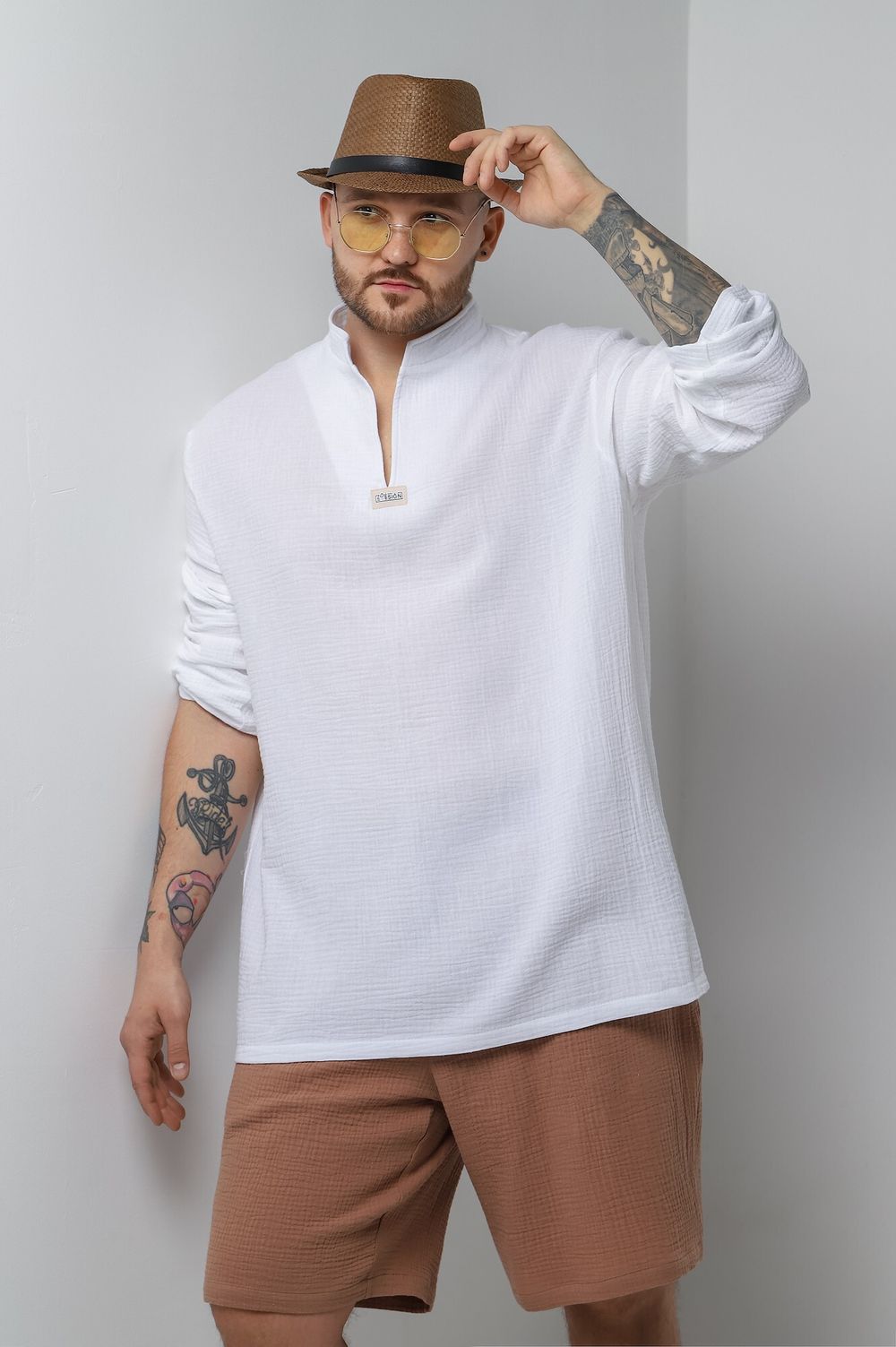 Джемпер мужской Баунти-4 Виотекс БЕЛЫЙ