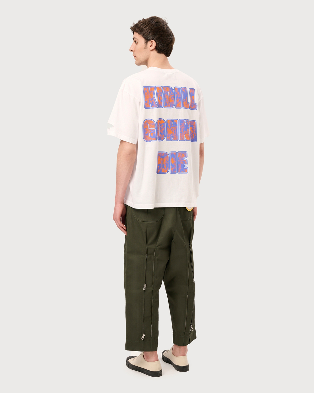 KIDILL × DICKIES БРЮКИ ЦВЕТА ХАКИ
