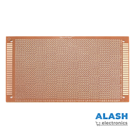 Односторонняя универсальная печатная плата Hole Board 9x15 см