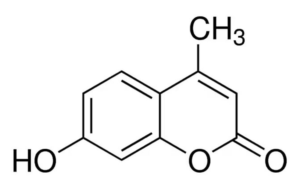 бета-метилумбелиферон формула