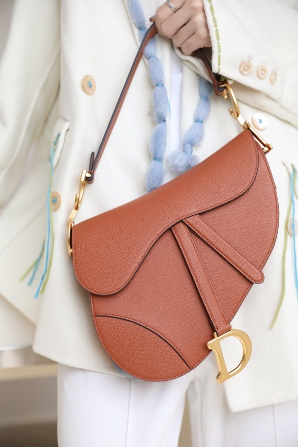 Christian Dior Saddle Bag 25 cm