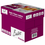 Бумага офисная А4, 80 г/м2, 500 л., марка А, BALLET PREMIER, Россия, 160% (CIE).