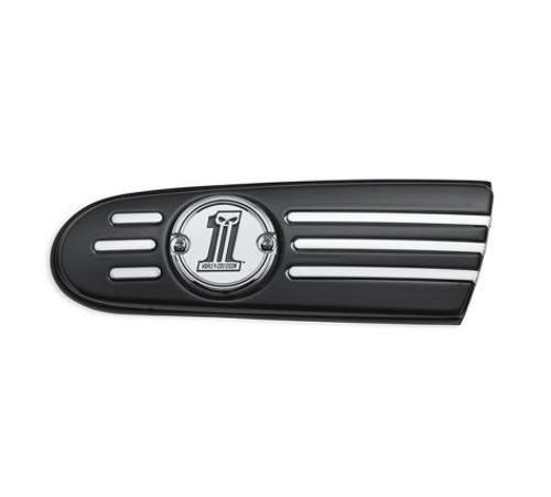 61300657 NUMBER ONE SKULL ВСТАВКА В КРЫШКУ ВОЗД. ФИЛЬТРА 17-later Touring -35%