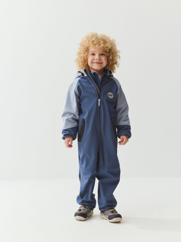 Комбинезон Колор блок Softshell демисезонный 