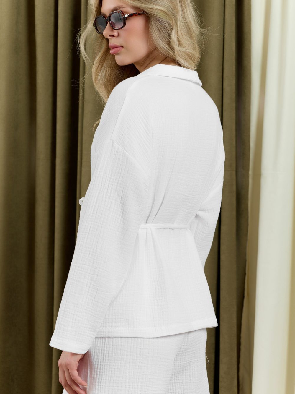 Блузка женская Асель-1 Виотекс БЕЛЫЙ