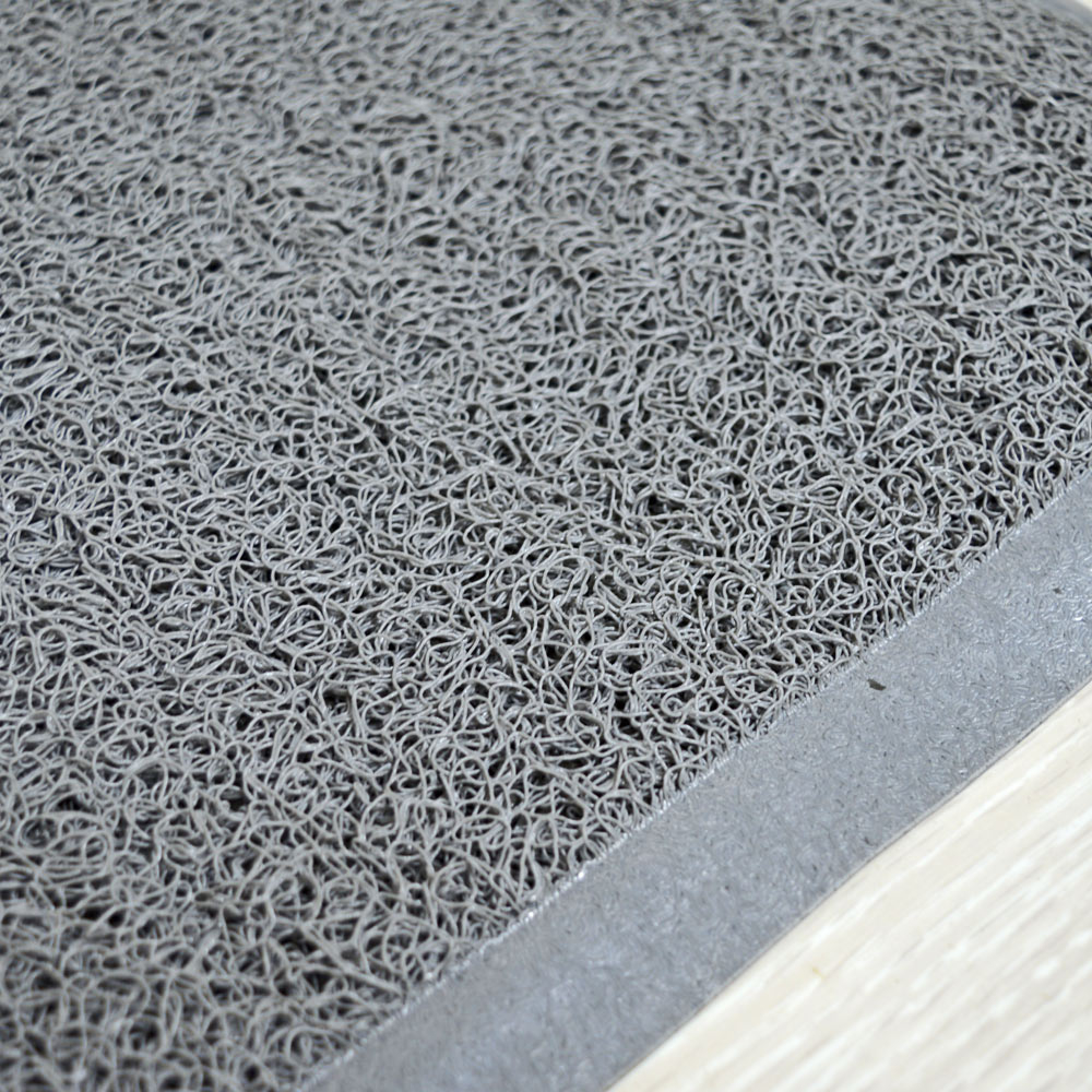 Коврик 60*90см придверный Spaghetti, серый