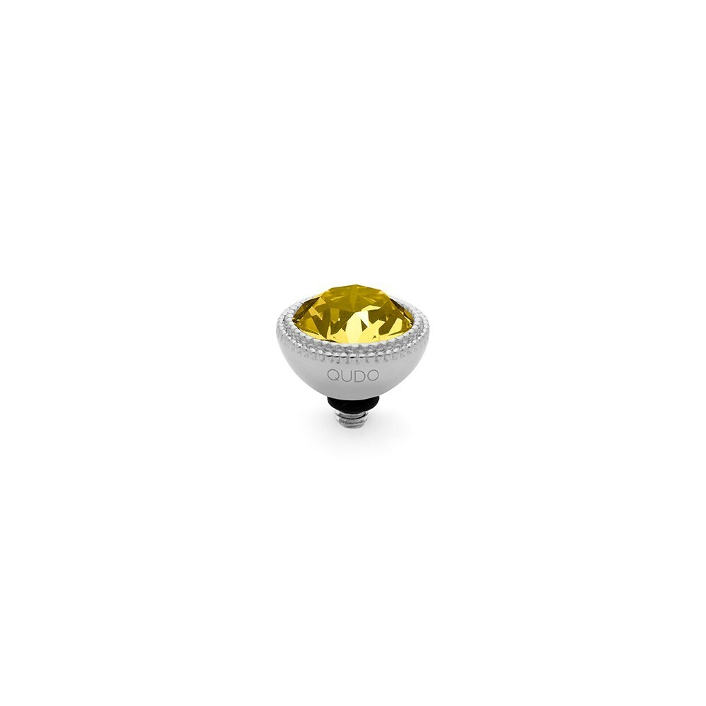 Шарм Qudo Fabero Light Topaz 670716 BR/S цвет желтый, серебряный