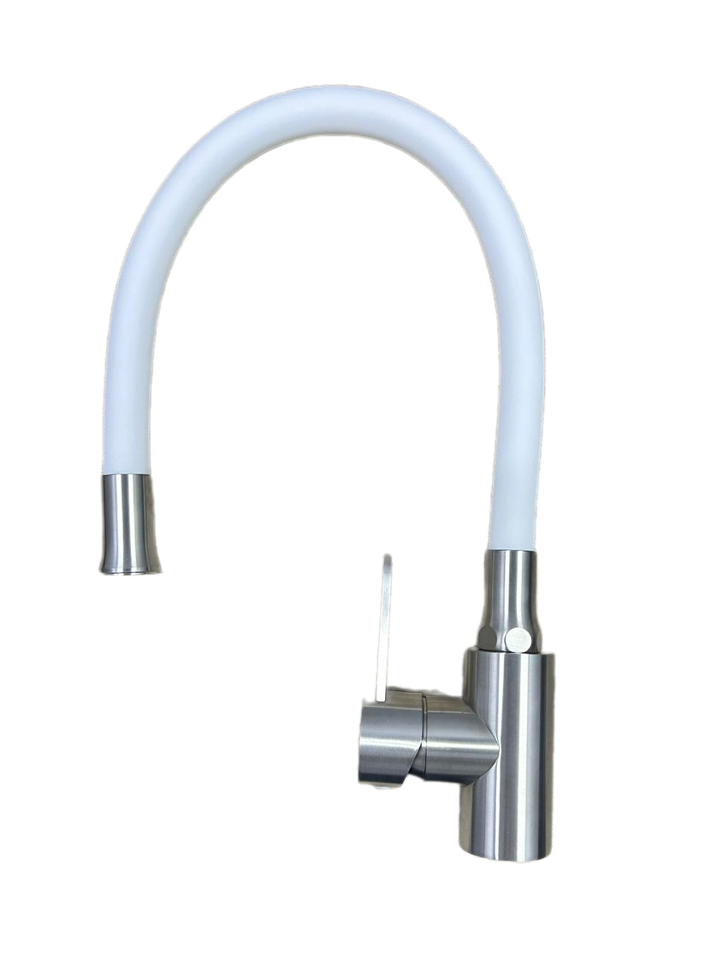 СМЕСИТЕЛЬ Д/КУХНИ С ГИБКИМ ИЗЛИВОМ CASELA 74004-3 ЛАТУНЬ БЕЛ