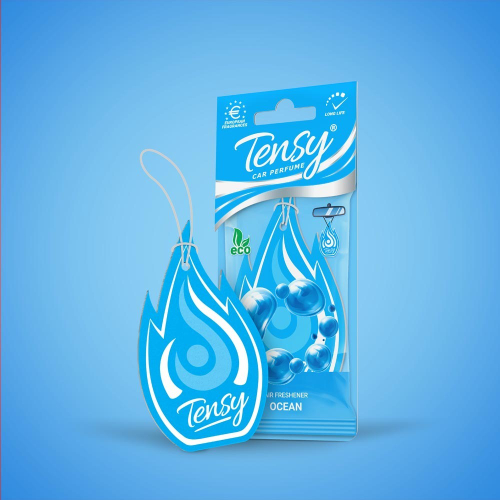 Ароматизатор "Tensy" Flame подвесной  (50шт/бл) Океан