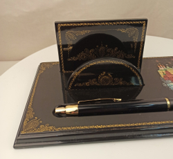 Визитница настольная с ручкой "Москва" №2