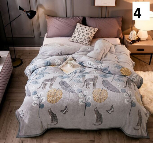 Флисовый плед 120х200