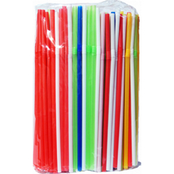 Трубочка С ИЗГИБОМ (100шт) 5*210